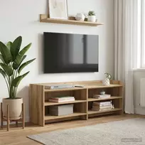 Televizoriaus spintelė 135 x 33 x 47 cm Artisano ąžuolo