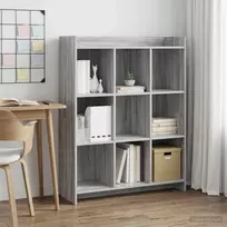 Knygų lentyna Pilka Sonoma 87,5 x 30 x 111 cm Apdirbta mediena