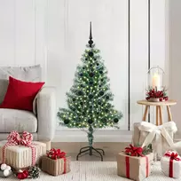 Dirbtinė Kalėdų Eglė Su Sniegu ir LED Šviesa su 150 LED 120 cm