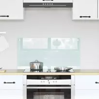 Virtuvės atbraila Pienas 80 x 40 cm grūdintas stiklas