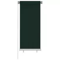 Lauko roletas, tamsiai žalios spalvos, 60x140cm, HDPE