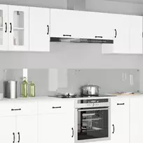 Virtuvės atbraila 2 pcs Skaidrus 120 x 40 cm grūdintas stiklas