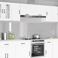 Virtuvės atbraila 2 pcs Skaidrus 120 x 60 cm grūdintas stiklas