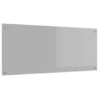 Virtuvės atbraila Šviesiai pilka 120 x 50 cm grūdintas stiklas