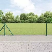 Tvorelių stulpas su betono pamatu 13 vnt. Žalia