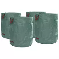 Sodo atliekų maišai 4 pcs Žalia 79 x 79 x 99,5 cm