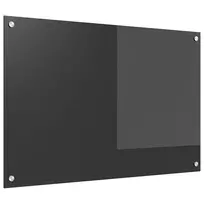 Virtuvės atbraila Tamsiai pilka 90 x 60 cm grūdintas stiklas