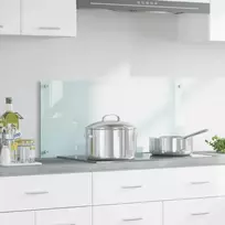 Virtuvės atbraila Pienas 90 x 40 cm grūdintas stiklas