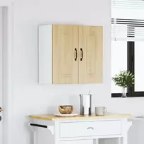 Sieninė virtuvės spintelė, Kalmar, sonoma ąžuolo, mediena