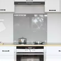 Virtuvės atbraila Šviesiai pilka 70 x 60 cm grūdintas stiklas