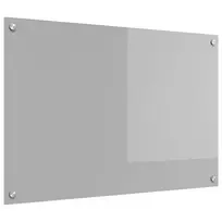 Virtuvės atbraila Šviesiai pilka 90 x 60 cm grūdintas stiklas