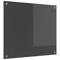 Virtuvės atbraila Tamsiai pilka 70 x 60 cm grūdintas stiklas