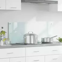 Virtuvės atbraila Pienas 100 x 40 cm grūdintas stiklas