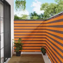 Balkono privatumo ekranas 150 x 700 cm Audinys su PU danga