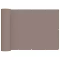 Balkono privatumo ekranas 150 x 600 cm Audinys su PU danga