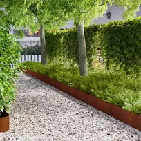 Vejo kraštas 20 pcs 102 x 15 x 4 cm Plienas Rūdijanti