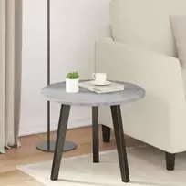 Stalo viršus Betono pilka Ø 50 x 1,5 cm Apdirbta mediena