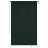 Lauko roletas, tamsiai žalios spalvos, 140x230cm, HDPE