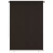 Lauko roletas, rudos spalvos, 160x230cm, HDPE