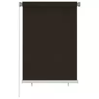 Lauko roletas, rudos spalvos, 100x140cm, HDPE