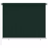 Lauko roletas, tamsiai žalios spalvos, 180x140cm, HDPE
