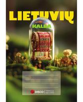 Formulių sąsiuvinis linijomis DISCO,  9-12 kl., lietuvių k, 50 lapų, 70 gms