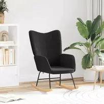 Supamasis krėslas Juoda Šerpos audinys