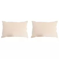 Pagalvė 2 pcs Smėlio 70 x 90 cm Kapokų pluoštas