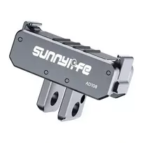 Sunnylife Aluminum Dual-Directional Mounting Adapter for Osmo Nano / Action 6 universal