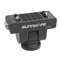 Sunnylife 1/4" Quick-Release Adapter with 180° Rotation for Insta360 X4 Air / X5 / Ace Pro 2 / 1 / Ace universal