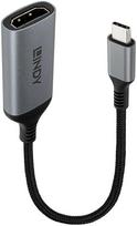 Adapter USB Lindy kablowy 0,15 m USB Type-C HDMI Gray | 43428 | 4002888434287