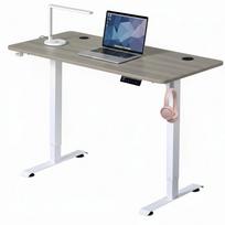 Boste elektrinis reguliuojamo aukščio stalas, žaidimų ir kompiuterinis stalas 73-118 cm reguliavimas, stalviršis (160x70cm)
