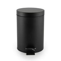 Beldray LA038098BPEU7 3 Litre Soft-Close Round Pedal Bin, Black