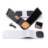 Bodi-Tek Ab & Back Muscle Strengthener With Heat, Black/Orange