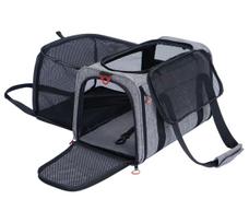 ZOLUX NOMAD M transportinė krepšė šunims ir katėms su papildoma erdve, 44 × 28 × 28 cm