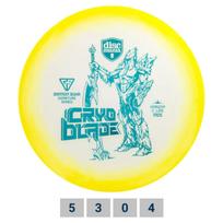 Diskgolfo diskas Midrange Driver C-LINE HORIZON MD5 Cryo Blade Gannon Buhr Yellow