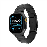 Fixed  Titanium Strap for Apple Watch 44/45/46/49mm  Black  Titanium