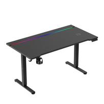 Elektrinis žaidimų stalas Huzaro Hero 8.7 RGB, juodas