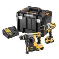 DEWALT DCK229P2T 18V KOMBINUOTŲ ELEKTRINIŲ ĮRANKIŲ RINKINYS