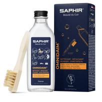 Saphir Omnidaim zomšos ir nubuko valiklis su šepetėliu 100ml