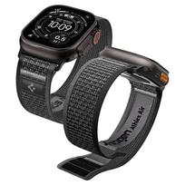Spigen Athlex Air 2 Strap for Apple Watch 44/45/46/49mm - Black and Gray