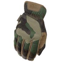 Mechanix Wear FastFit Gen 2 taktinės pirštinės su elastiniais rankogaliais Woodland