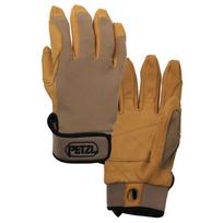 Petzl Cordex laipiojimo pirštinės su dviguba odos apsauga Beige spalvos