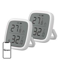 SONOFF ZigBee SNZB-02D Temperatūros ir Drėgmės Jutiklis, 2 pakuotė