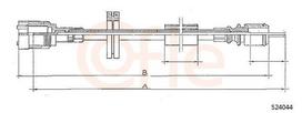 Tachometro velenas COFLE 92.S24044
