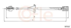 Tachometro velenas COFLE 92.S07122