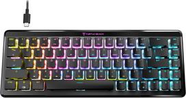 Turtle Beach Vulcan II Mini Air 65% juoda laidinė mechaninė klaviatūra (Red switch, US)