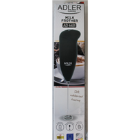 SALE OUT. Adler Milk Frother | AD 4491 | Milk frother | Black | DAMAGED PACKAGING