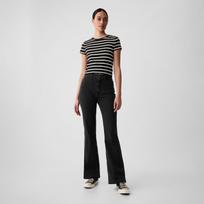 Jeansy GAP Denim Pants Flare Basic Black - Dydis W28 (570424-00 Kelnės)