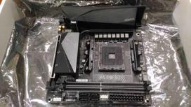 SALE OUT. Gigabyte | B550I AORUS PRO AX 1.0 | Processor family AMD | Processor socket AM4 | DDR4 DIMM | Memory slots 2 | Chipset AMD B | Mini ITX | USED, REFURBISHED, WITHOUT ACCESSORIES, ONLY BACK PANEL INCLUDED B550I AORUS PRO AXSO | 2000001315293